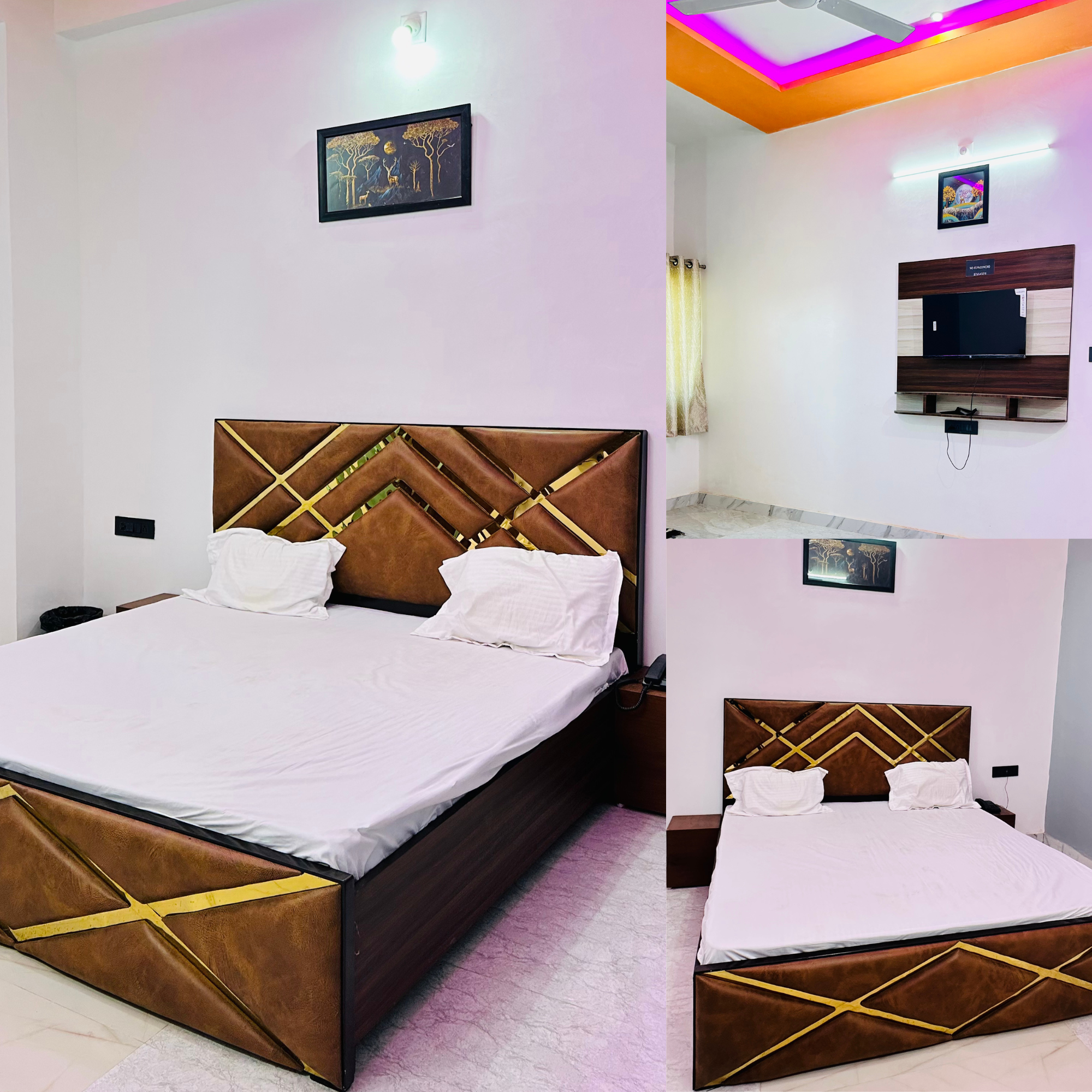 Deluxe Room at Ambe Palace hotel in Dungarpur Rajasthan
